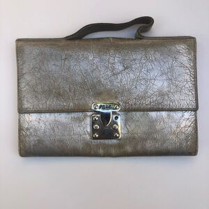 90’s Silver Leather small bag